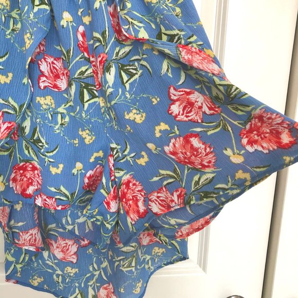 Floral Waterfall Combo Romper / Shorts/ Sundress - Picture 6 of 8